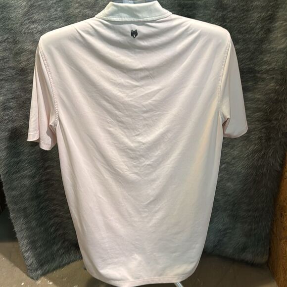 Greyson Light Pink Polo Shirt Size Small D28 - Picture 6 of 8